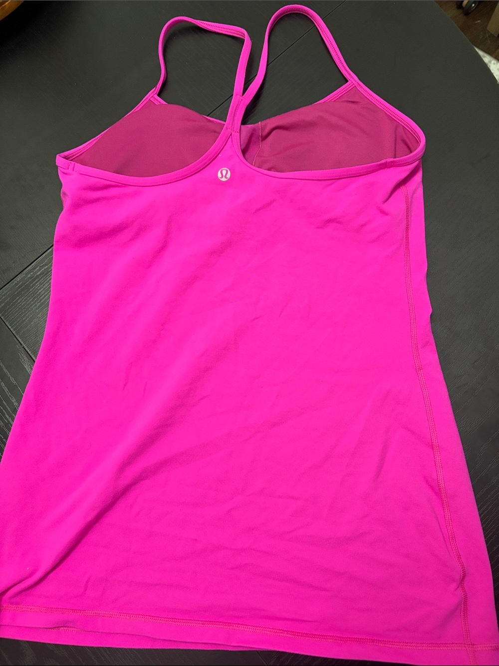 lululemon athletica Bright Pink Strappy Workout Tank